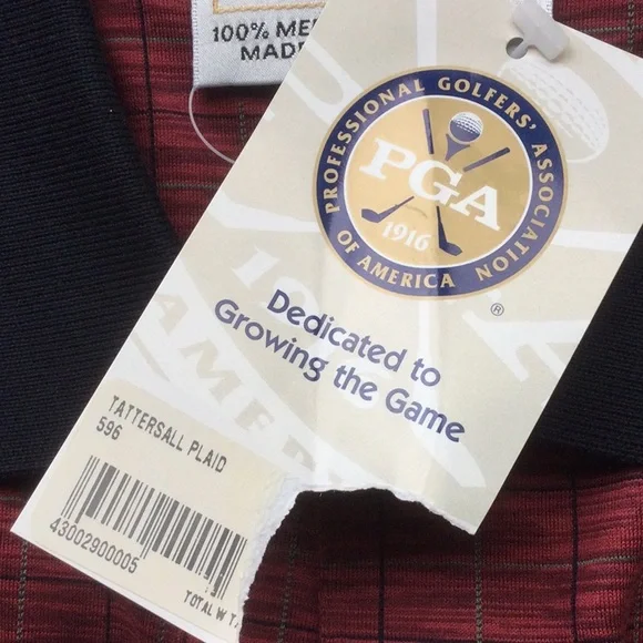 NWT Slazenger 85th PGA Championship Oak Hill Golf Shirt - Picture 4 of 5